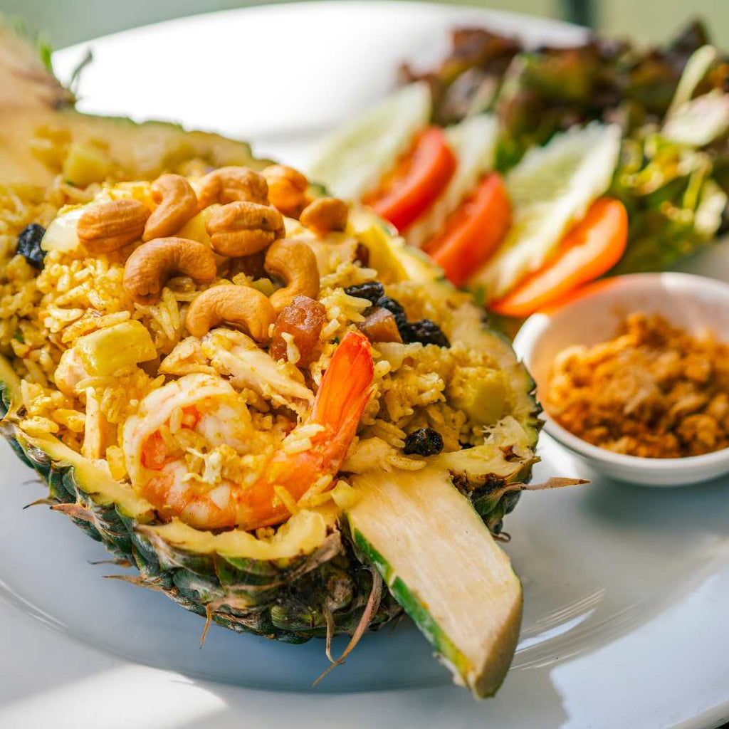 gebratener-reis-ananas